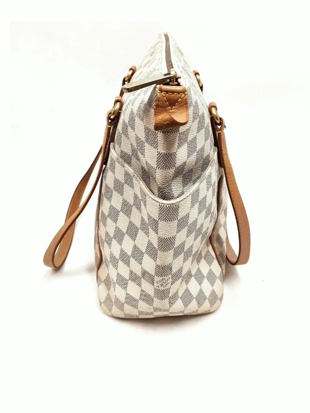 Authentic Louis Vuitton Totally MM Damier Azur Tote Bag
